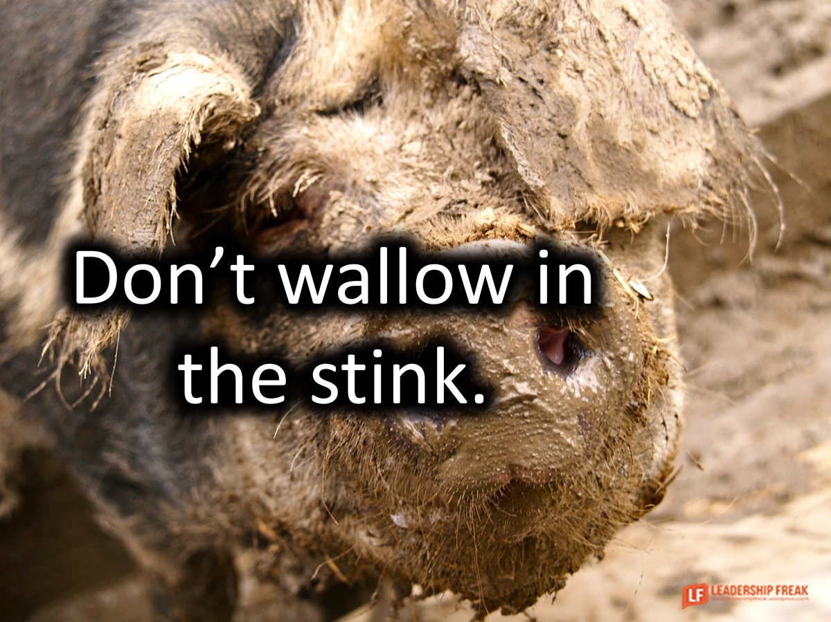 Four Ways to Succeed with the Stinky Part of Work