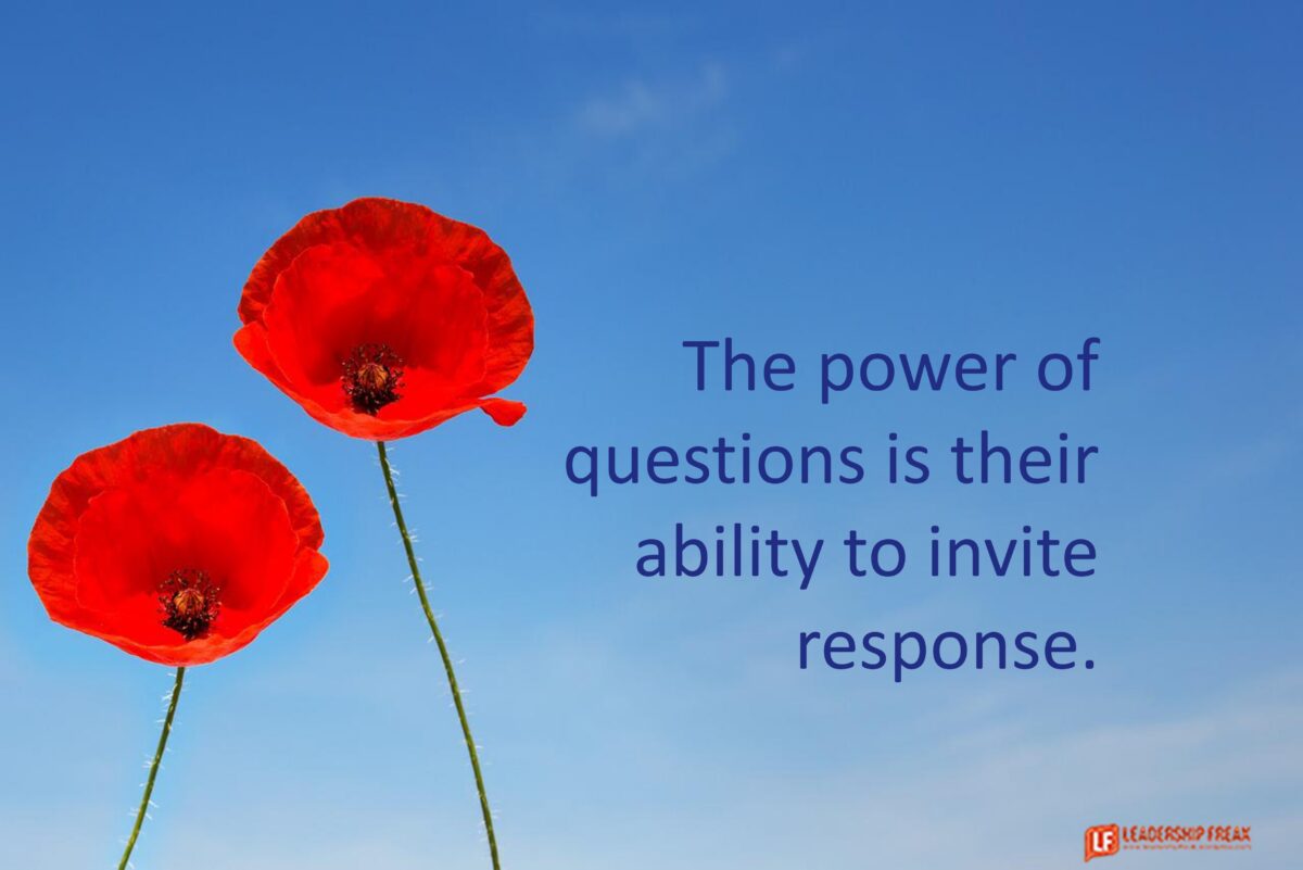 The Secret Power of Questions