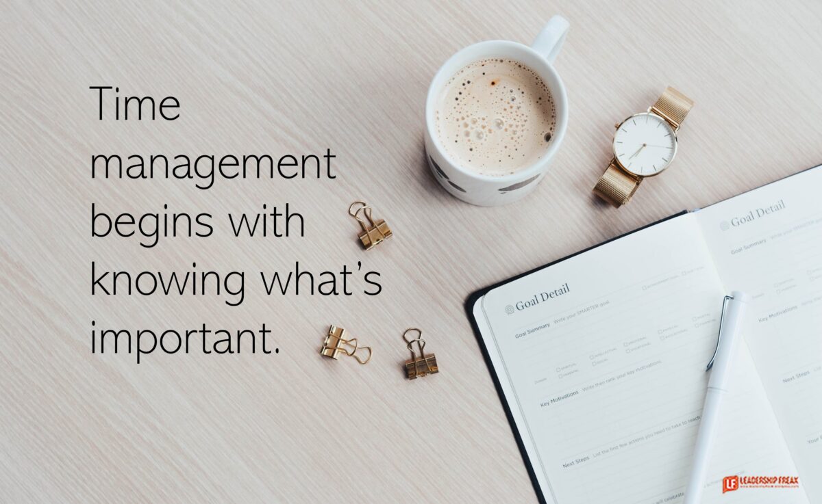 The Heart of Time Management
