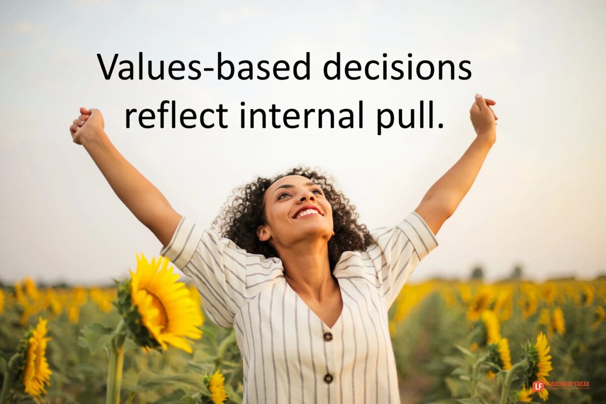The Power of Values-Based Decisions