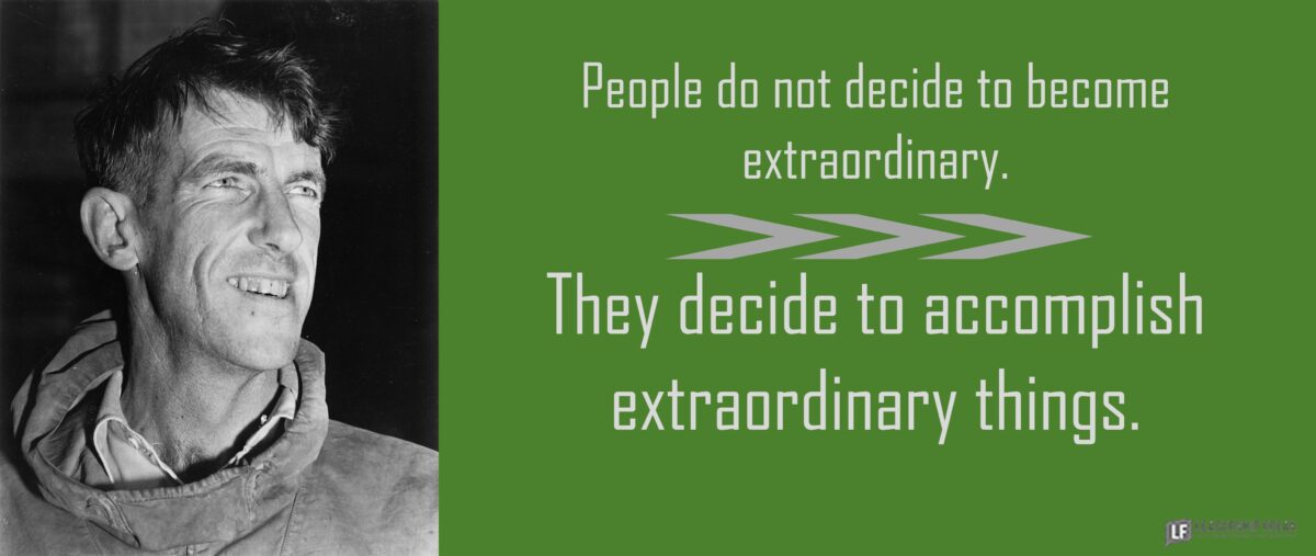 Become Extraordinary: Guidelines for Reaching High