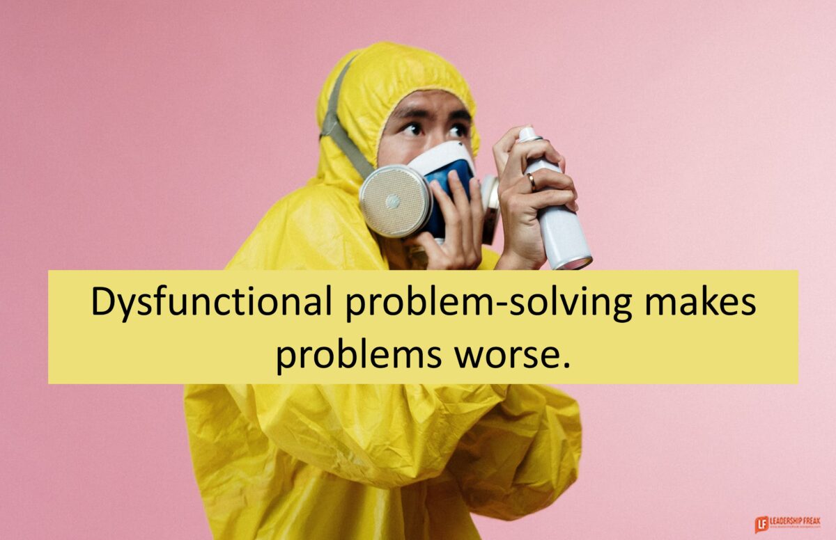 When Problem-Solving is a Problem